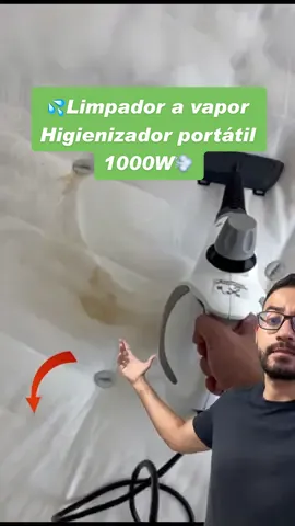 Limpador a vapor Higienizador portátil 1000W #limpador #mae #limpezadacasa #limpezadecasa #fyp 