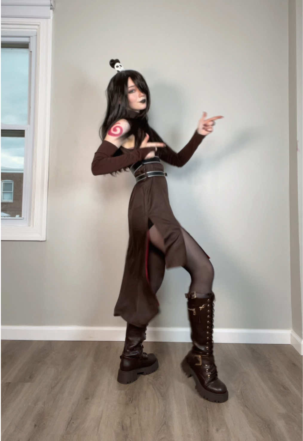 She was so cool tbh 😭 #cosplayer #cosplay #dancetrend #atla #atlacosplay 