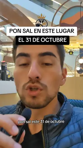 Pon sal en este lugar el 31 de Octubre y la abundancia llegará a tu vida🙌🏻 Sígueme y tendrás acceso a la masterclass gratis por el link de mi perfil⚡ #consejos #dinero #abundancia #manifestacion #mentalidad 