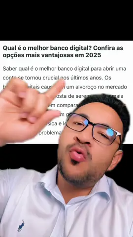 Qual o melhor banco digital para meu negócio?  Tá aí a verdade meu amigo!  #empresario #lojista #empreendedorismo 