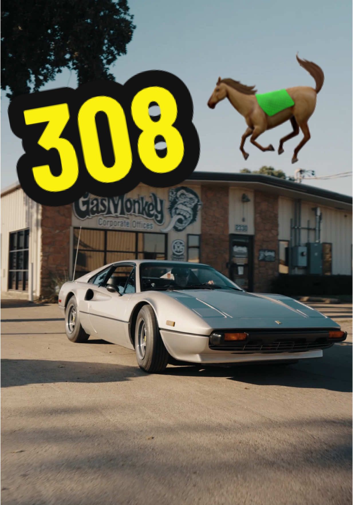 It was a Ferrari kind of weekend 🏎️ 😏 Brought out my 308, Dennis Collins showed up with the Cannonball 550 to Garages of America’s 'Garages & Gearheads'  🏁 The lineup at this show was wild! #GasMonkeyGarage #RichardRawlings #Ferrari #CarShow #Ferrari308 #550Maranello #Supercars #Cars 