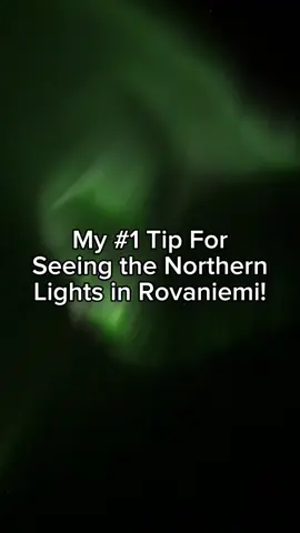 This is my top tip for seeing the northern lights in Rovaniemi in Lapland Finland! Thanks again to @Amanda | Travel Inspo for her video footage as my iPhone camera is too old🤦🏻‍♀️ Thanks @arcticgmexperiences for an amazing tour (not sponsored we just had fun!)  #northernlightsfinland #laplandfinland #northernlights #lapland #auroraborealis  