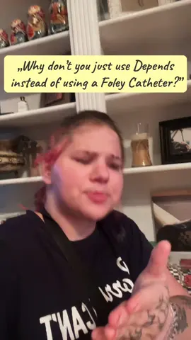 I got this comment on my viral catheter video back in 2024. However, deleted it when they still didn’t listen when I explained it to them multiple times. #people #dumb #chronicillness #terminalillness #comedy 