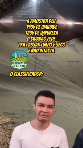 É cada uma  #armazenagemdegrãos  #classificadordegraos  #operadordearmazem  #agro #soja 