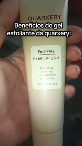Gel esfoliante da quarxery e seus benefícios! No vídeo estou explicando todos os benefícios deste produto na pele... Se você gostou, achou interessante está no meu carrinho com menos de r$60 SÓ HOJE 🤯👇🏼 #TikTokShopBrasil #skincare #Quarxery #cuidadoscomapele #hopona 