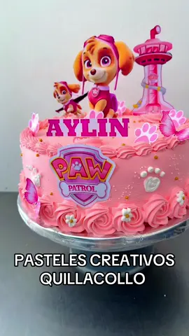 PAW PATROL niña #pastelescreativos #quillacollo #tortas 