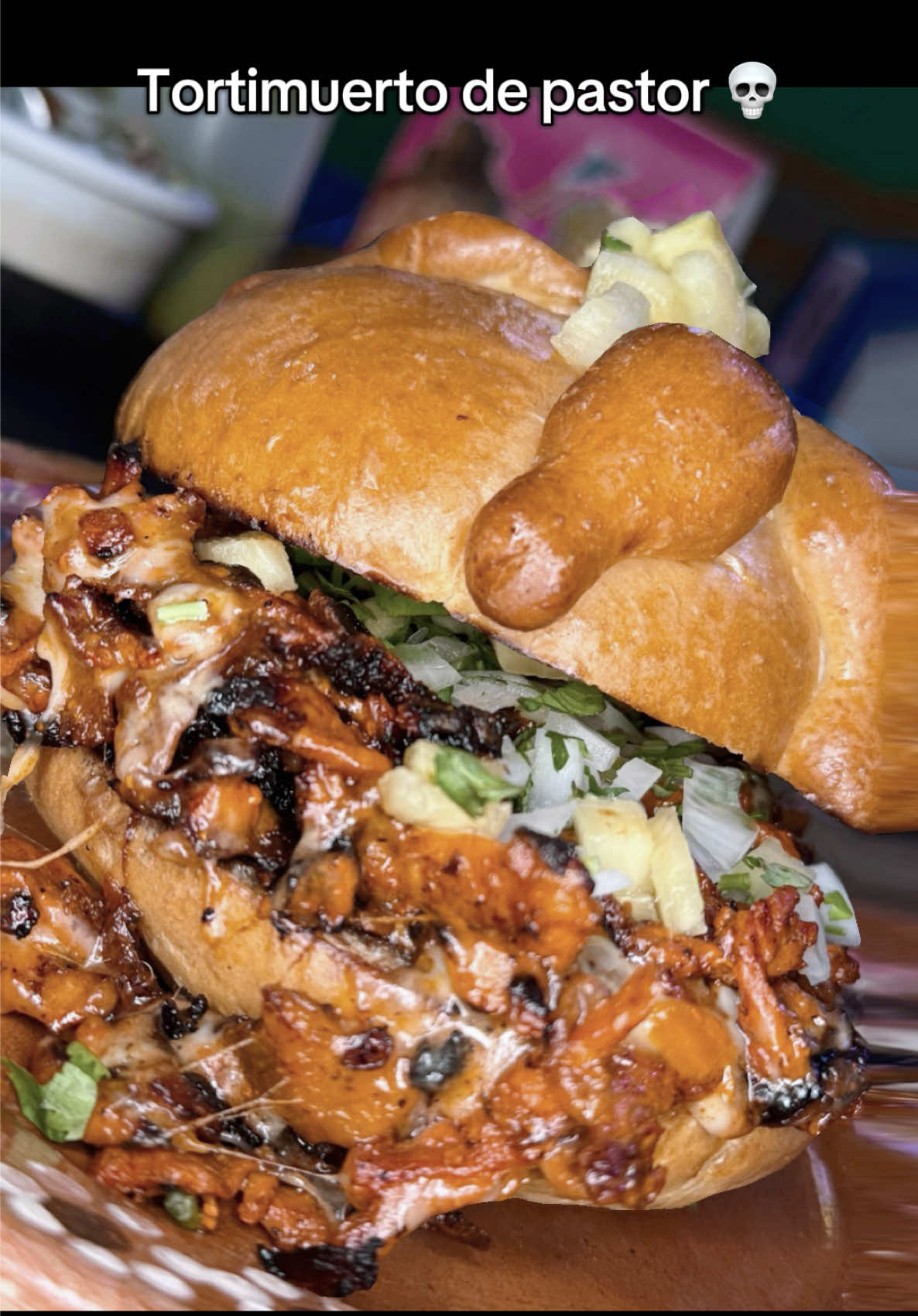 Ven a probar el nuevo Tortimuerto de pastor 💀 Taquería La Lotería, Cancún #Tortimuerto #Tacos #Pastor #DiaDeMuertos #Llorona 