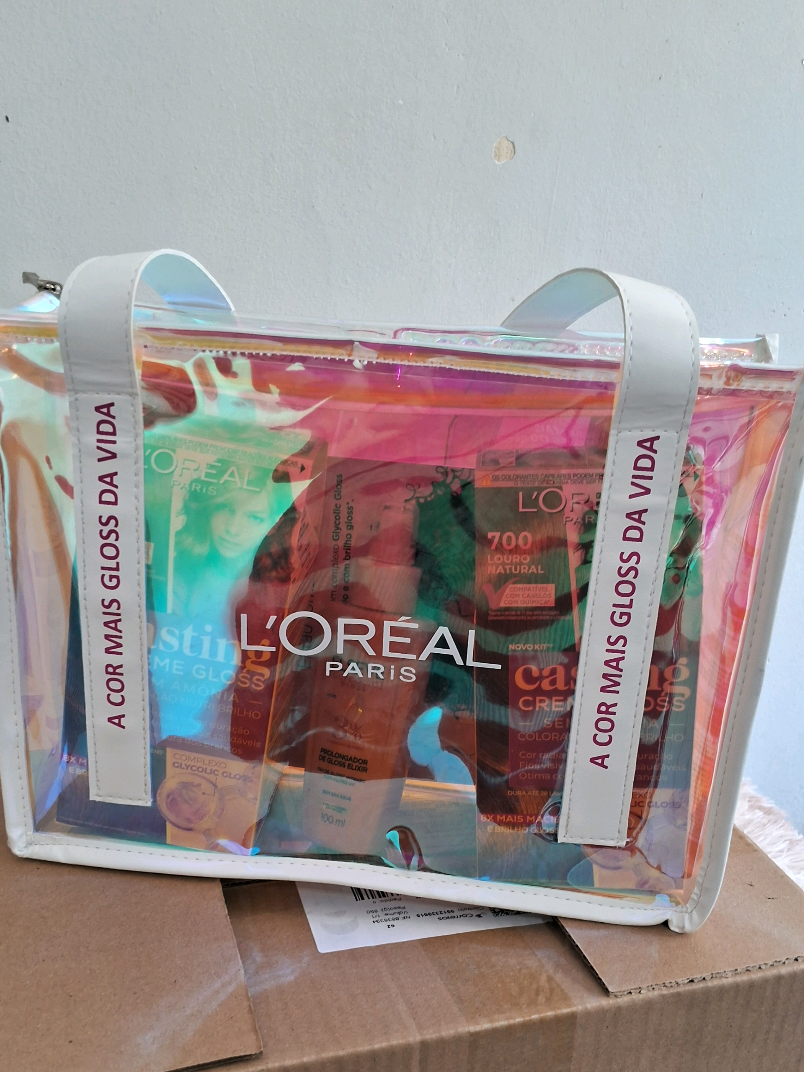 Unboxing da minha nova transformação  com a @L'Oréal Paris Brasil + #brilhocasting #squadcasting #publicidade 
