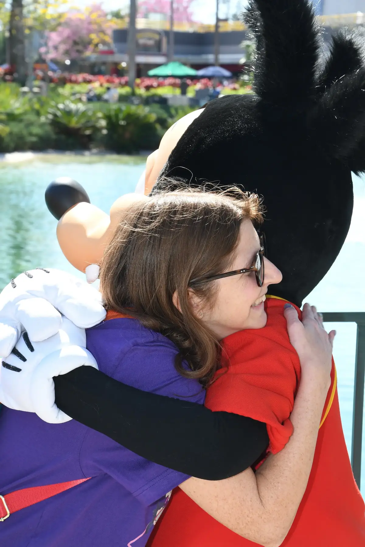 Sometimes a Disney hug is all I need! 