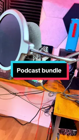 Bluetooth Professional podcast equipment  Includes all the wire and 2 mic setups  Voice changer, autotune and sound effects  #podcastequipmentbundle #podcastequipment #podcastmicrophone 