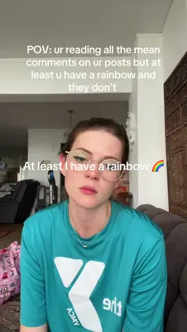 The internet loves misery and while misery enjoys company, I’d rather have a rainbow. 🌈 #foryou #hatersmakemefamous #haters 