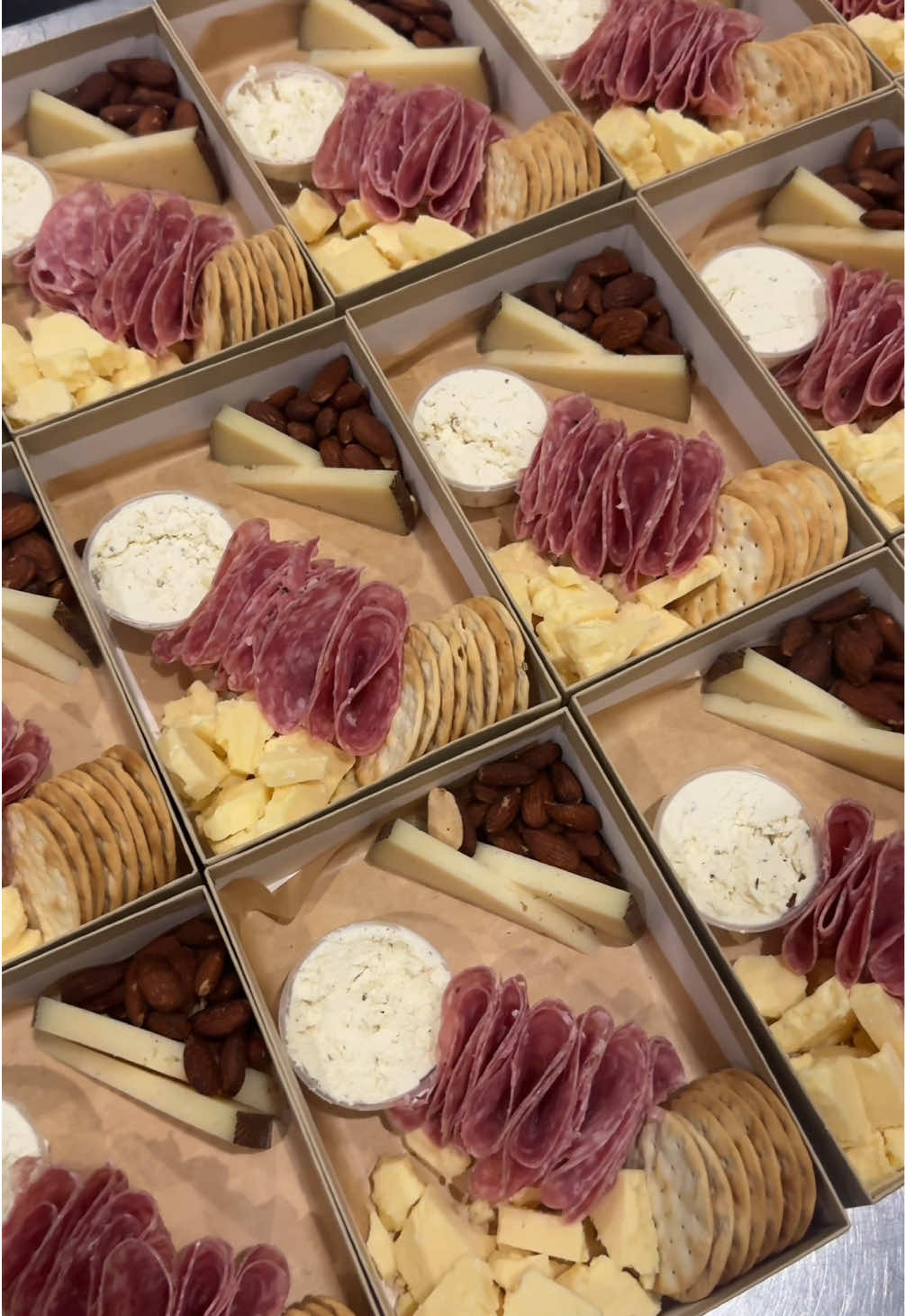 I haven’t done a shopping video like this in forever! Mostly since I don’t really shop at Costco like this as often as I used to but I thought it would be fun to bring you shopping with me for this specific order.  My client requested more mild and “non-adventurous” cheeses and other items so we went back to basics with 3 of my favorite staple cheese selections from Costco. These boxes were for high school girls and I’m confident the cheese options with the fruit and salami with be a hit. 🧀🎾 #shopwithme #costco #costcohaul #charcuterie