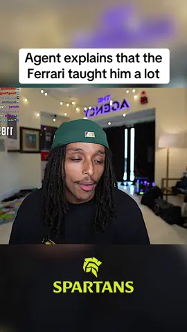 Agent explains that the Ferrari taught him a lot. #agent00 #agent #amp #twitch 
