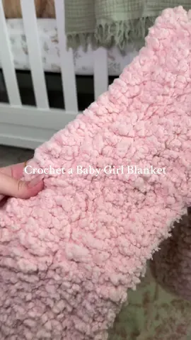 baby girl’s blanket pattern will be up very soon 🥹✨🌷🌿 #crochet #crochetersoftiktok #babyblanket #babygirl #yarn 