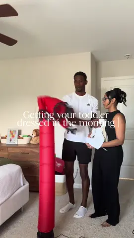 What’s your go to move?! 🤼‍♀️ Getting your child dressed is really like an extreme sport ain’t it?!  #parenthood #familytime #parentsoftiktok #toddlerlife #fyp 