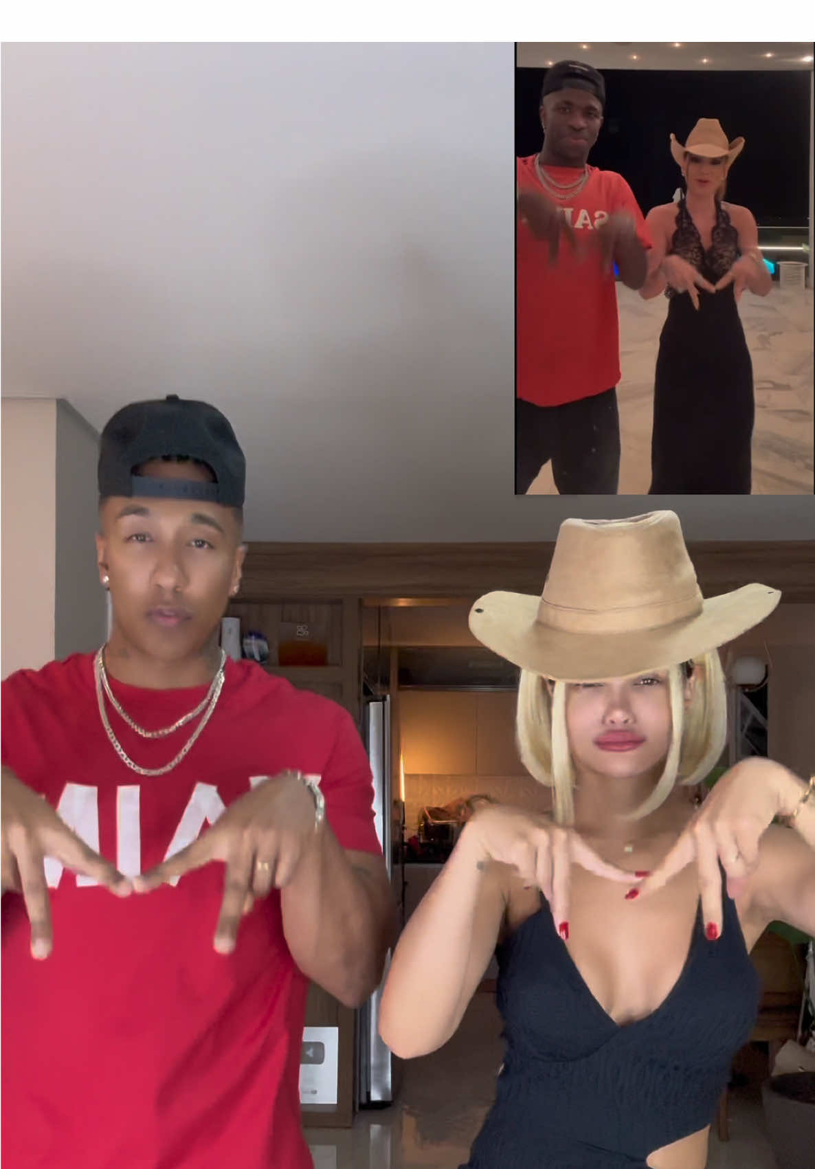 Com vocês APOLLO JÚNIOR e MAYCA FONSECA.🤣🫶 #virginia #vinijr #meme 