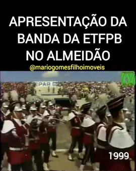 . 🏠 @mariogomesfilhoimoveis  ⏳️ Mais uma excelente apresentação da banda da Escola Técnica Federal da Paraíba,  hoje Instituto Federal,  desta vez no estádio Almeidão.  #taseacabandotudo #essasrecordaçõesmematam #parahyba #centrohistoricodejoaopessoa #almeidão @mariogomesfilhoimoveis 