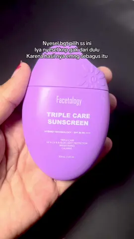 Wajib coba guys✨#sunscreen #facetology 