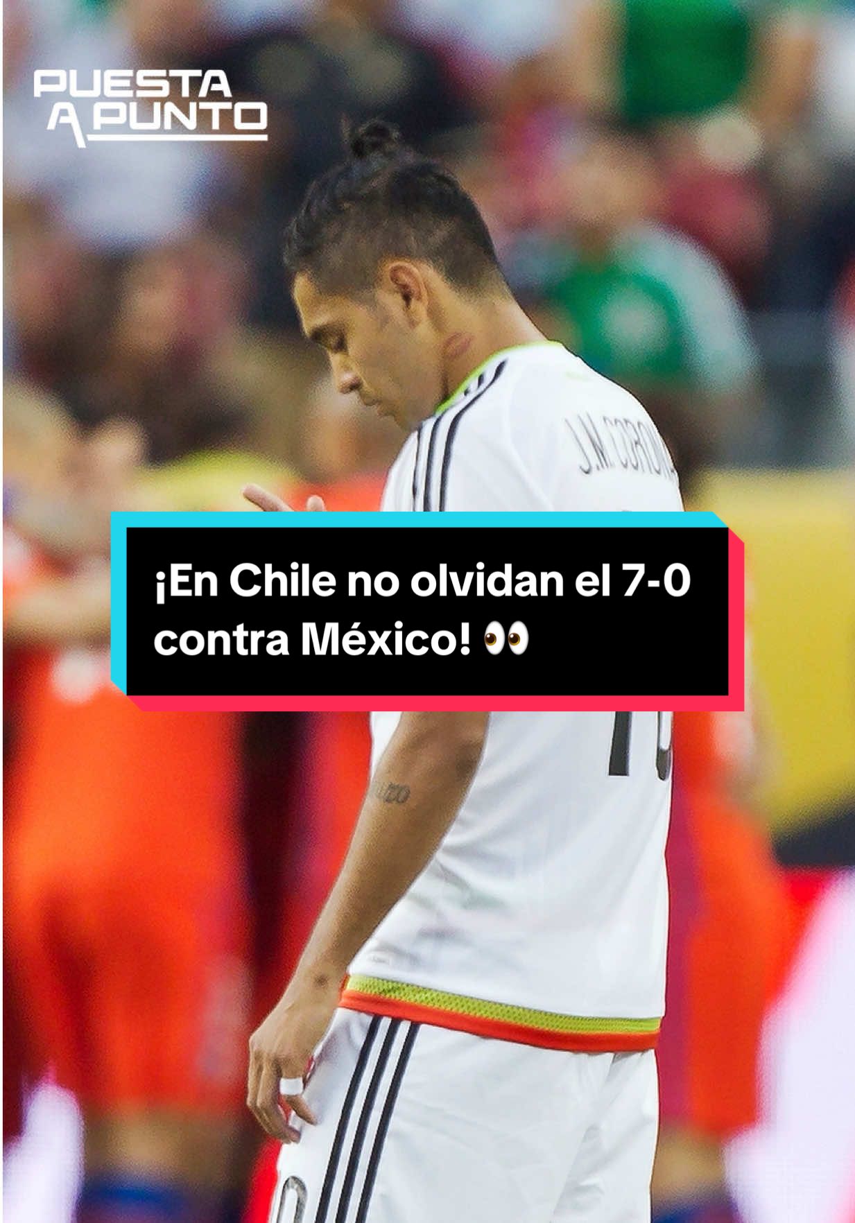 🇨🇱 ¡EN CHILE NO OLVIDAN EL 7-0 CONTRA MÉXICO! 🇲🇽  Previo al duelo de la Copa Mundial Sub-20, los chilenos siguen recordando con “memes” aquel partido 👀 @Miguel Gurwitz, Copan Álvarez y Natalia Astrain lo recuerdan 🎙️ 📺 “Puesta a Punto”, de lunes a viernes a las 6 pm ET por Telemundo Deportes Ahora. #TelemundoDeportesAhora #PuestaAPunto