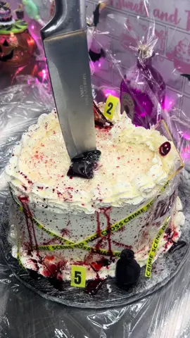 Dexter cake🩸💉 @g’s sweets and treats🍓🎀  @Dexter on Showtime  #dexter #fyp #foryou #halloween #dextermorgan 