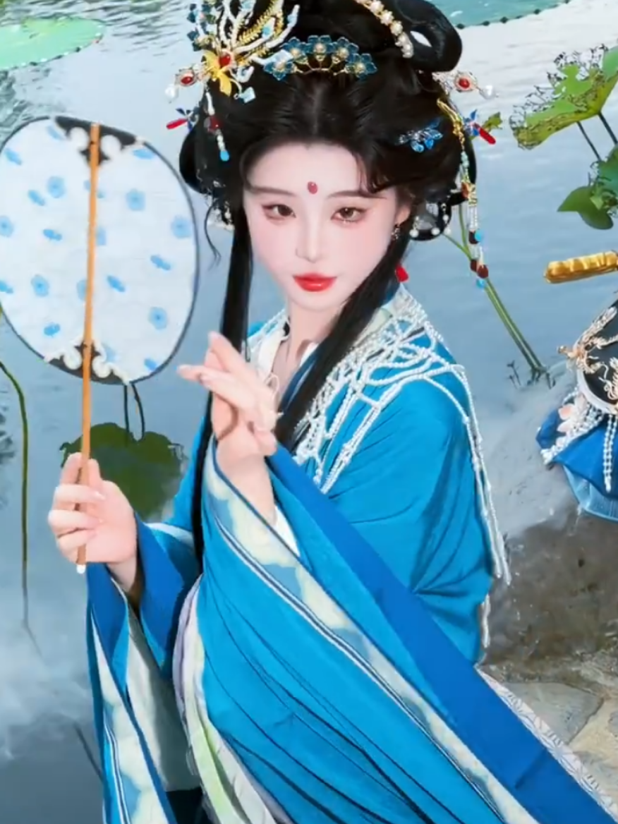 #xuhuong #hanfu汉服 #cotrang #hanfu #fyp 