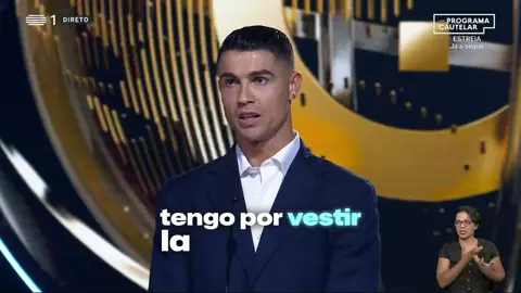 🚨 El discurso de Cristiano Ronaldo al ser honrado por la FPF con el Prestige Globe. #cristianoronaldo #cristiano #ronaldo #cr7 #goat