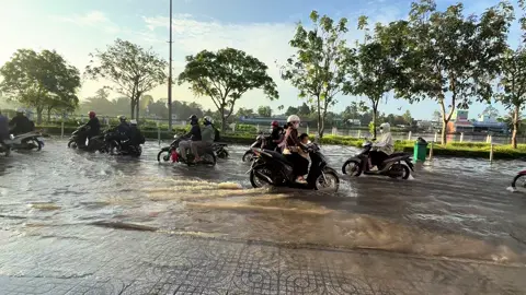 Phong Điền mùa nước nổi, sáng đông vui quá @THEGIOIDIDONG PHONG ĐIỀN 