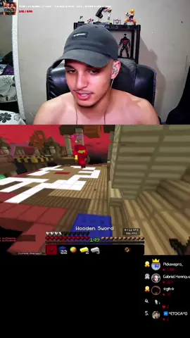 Depois de 10 anos sem jogar, eu volto so com as pérolas 😂😂  #Minecraft #minecraftbedwars #bedwars #nickzzao 