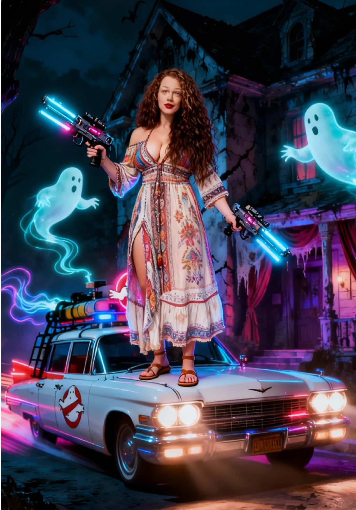 Try my Halloween Ai Template Ghostbusters #CapCut #capcuttemplate #halloween2025 #ghostbusters #halloweenai 
