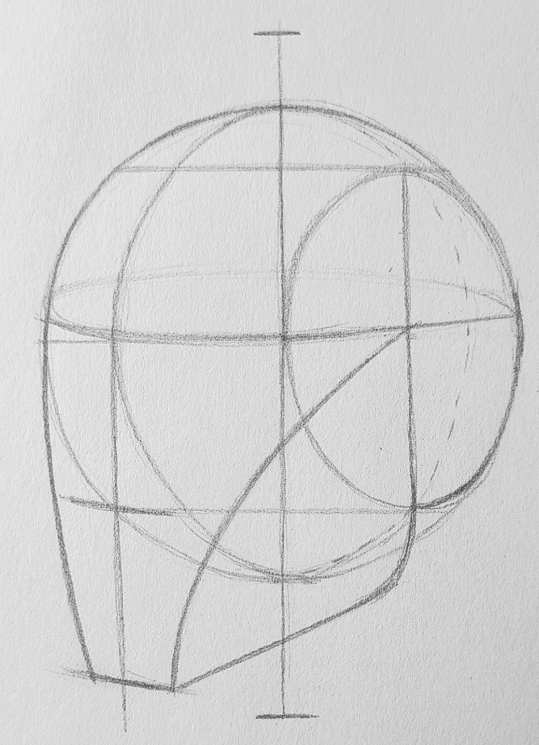 Guia rápido para desenhar rostos (Método Loomis simplificado) #ArteParaIniciantes #Eli7art #sketchbookart #loomismethod #Art 