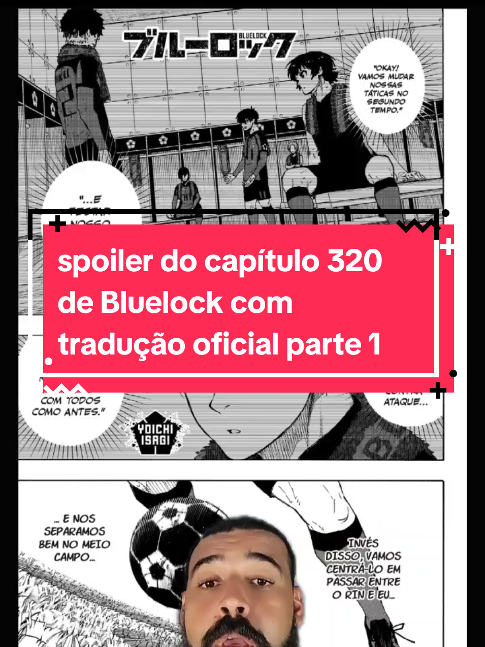 spoiler do capítulo 320 de Bluelock com tradução oficial parte 1 #spoiler #bluelock #bluelock320 