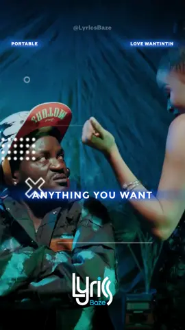 PORTABLE - LOVE WANTINTIN (LYRICS VIDEO) #portable #Love #wantintin #zeh #peller 