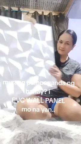 pampaganda ng bahay mo.. malinis at elegante tingnan..#highlights #quality #wall #panel 
