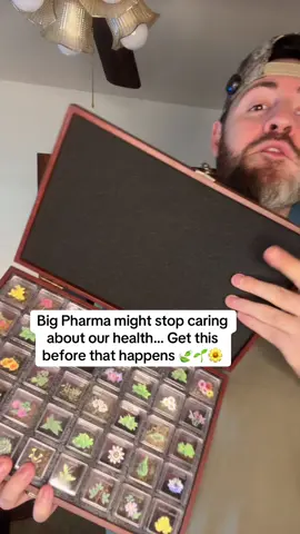 Here someday soon… Big Pharma may stop caring altogether… When that happens, you’re going to want a natural way of taking care of yourself and your family. Get your forgotten apothecary seed chest. #apothecary #naturalhealingtiktok #naturalremedies #tiktokshopfinds 