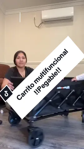 De verdad, este carrito me ha facilitado la vida. Es súper práctico, lo uso para todo: hacer las compras, mover cosas en casa o incluso para llevar cositas cuando salgo con los niños. Lo mejor es que se pliega en segundos y no ocupa nada de espacio. Es resistente, ligero y se ve lindo. 🙌🏼 A veces no valoramos lo útil que puede ser algo así hasta que lo tenemos. Lo recomiendo full. 💕#carritoplegable #carritomultiusos #multifunctional #carritodecompras #fyp 