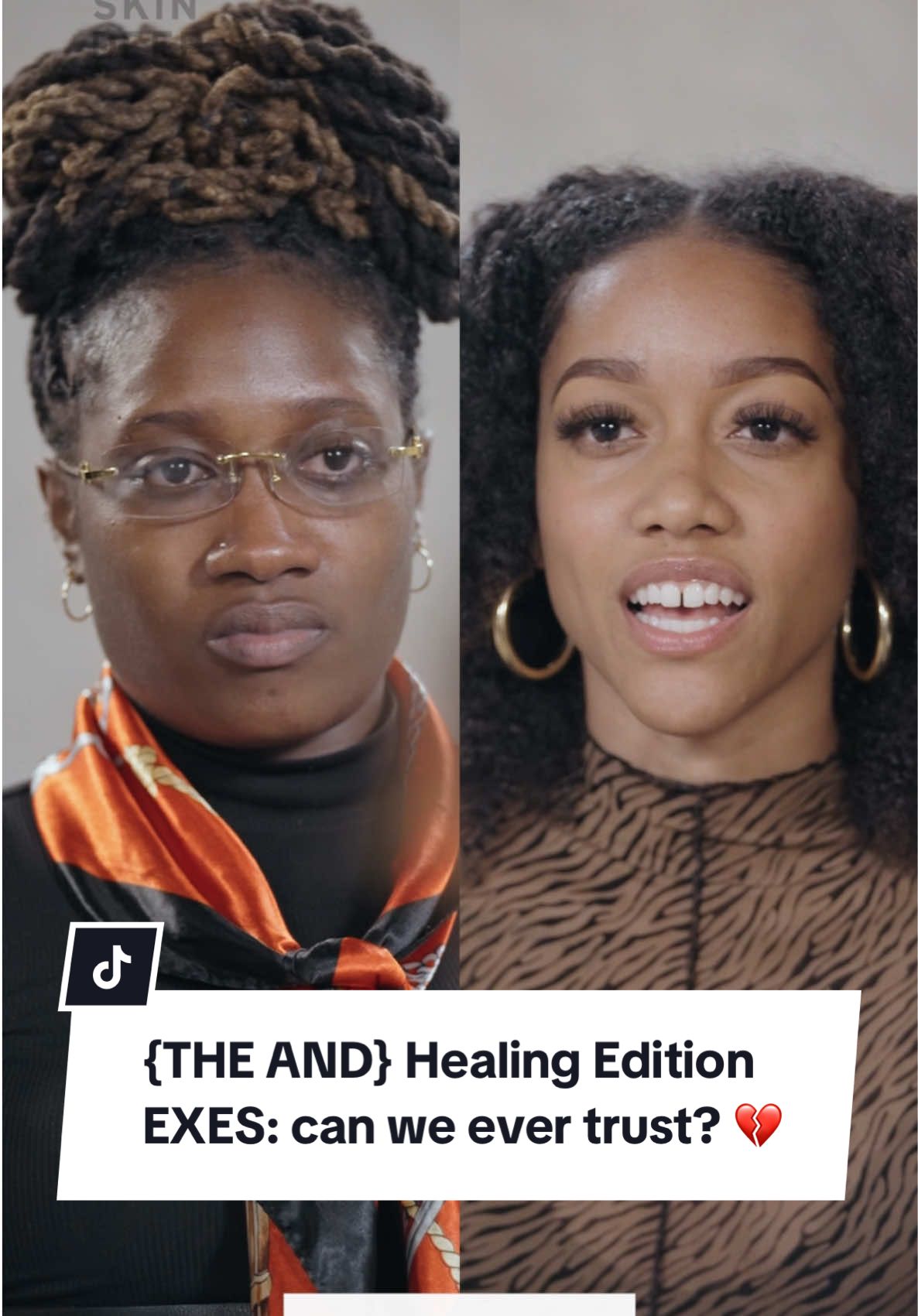 when exes try to rebuild trust... can it ever be the same? 💔 #theskindeep #theand #relationshiptalk #rebuildingtrust #exes 