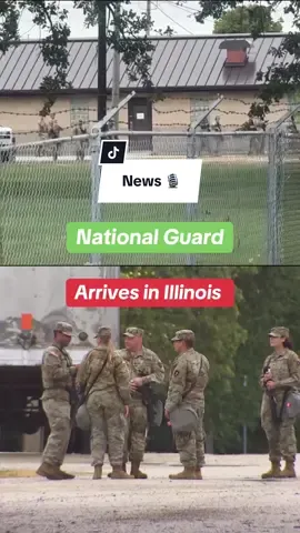 National Guard arrives in Chicago area #news #nationalguard #chicago #illinois 