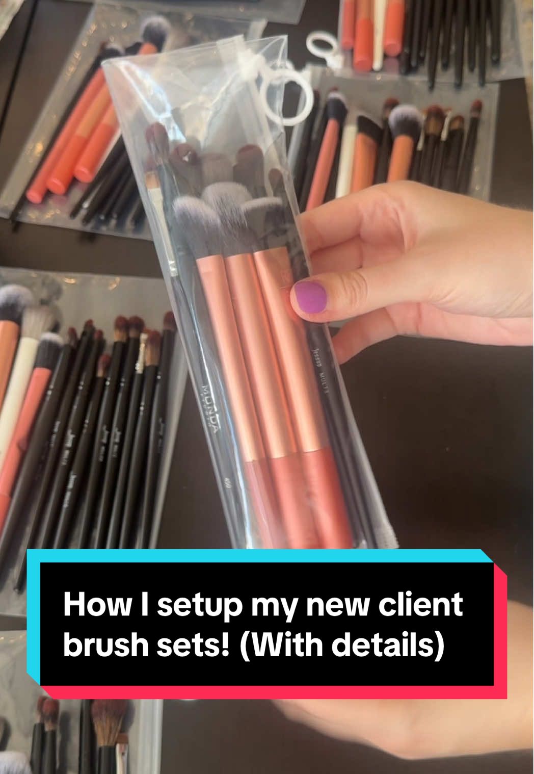 How I setup my new brush sets in my pro makeup kit! @JessupBeauty @realtechniques #losangelesmakeupartist #makeupkit #makeupartistkit #promakeupkit #makeupartist makeup kit, makeup artist kit, makeup brushes