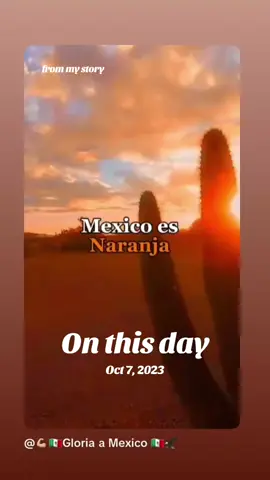 Mexico as (this color) this is from my story ofc #onthisday #mexico🇲🇽 #mexicobeauty🇲🇽 #mexicocolors #2023 
