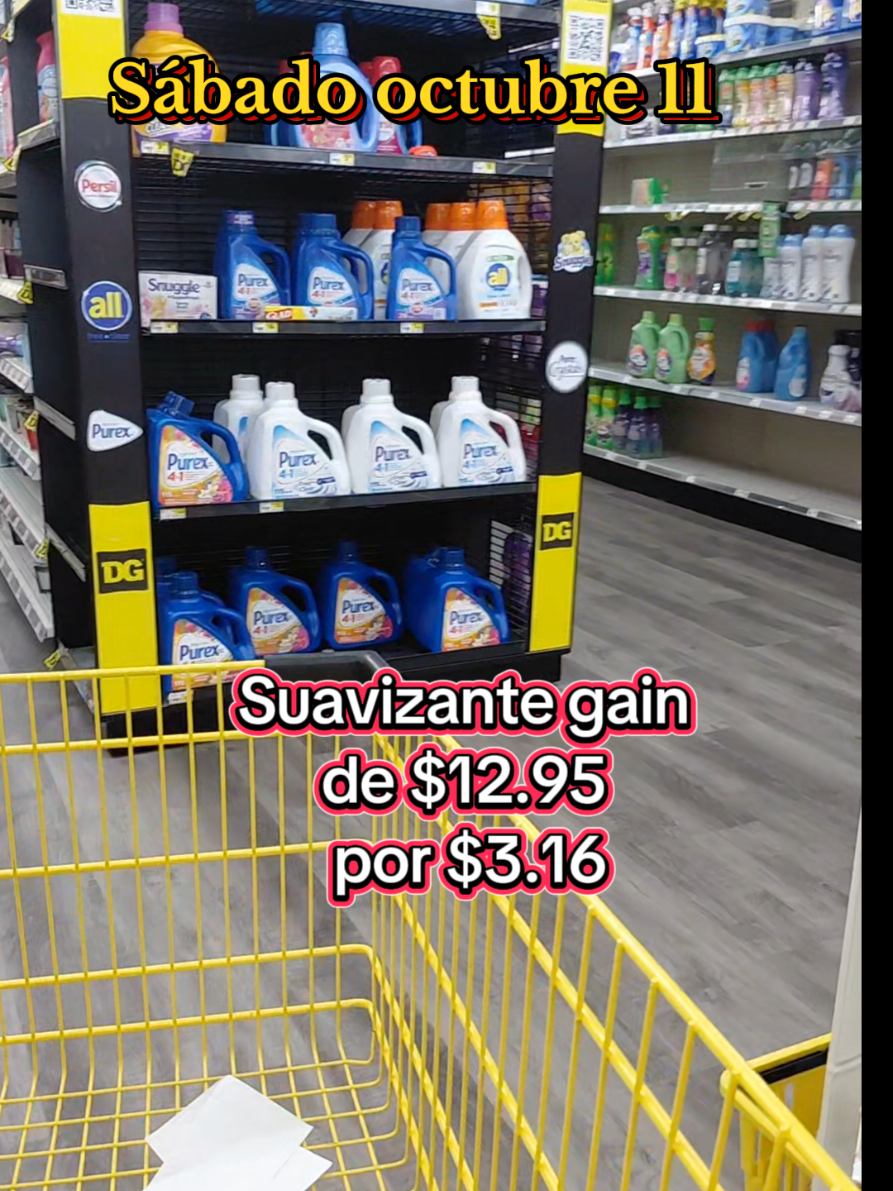 productos de lavandería. #dollargeneraldeals #detergent #couponing #cuponesdigitales #cuponescontomi 