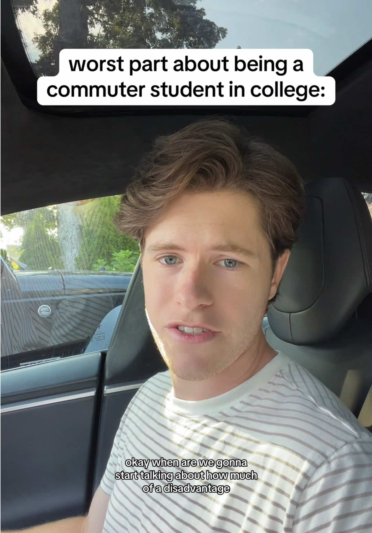 I really hope I’m not the only one thinking about how unfair this is… #commuter #commuterstudent #student #commuterlife #studyfetch 