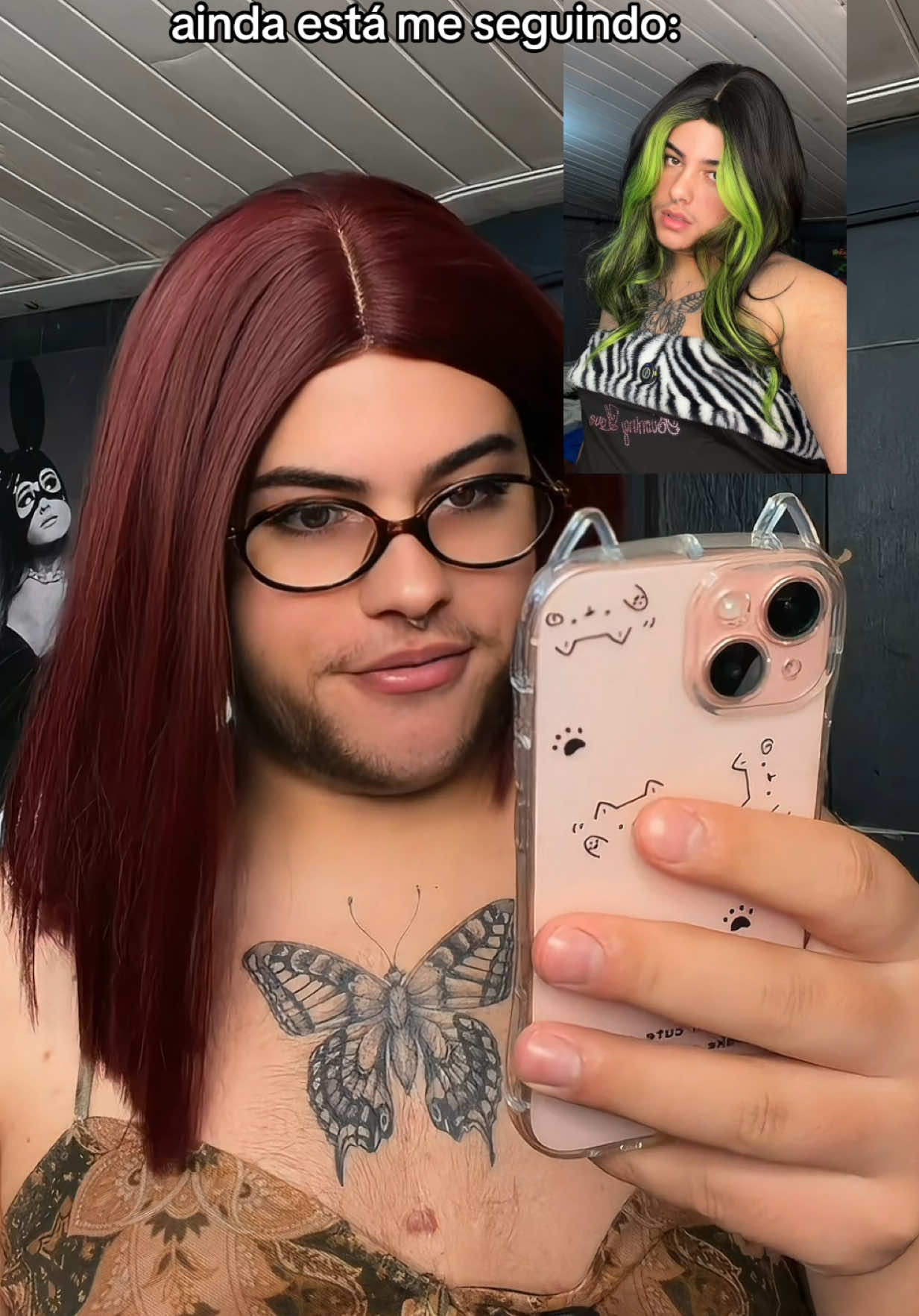 E ainda me deixou como se fosse fã dela 🤡🗣️ 