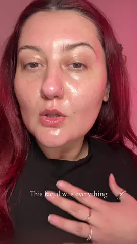 The glow ✨🤩 #facial #skincare 