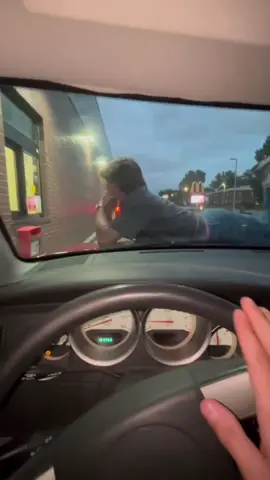 Drive thru shenanigans with twin #rizz #drivethru #funny #fyp 