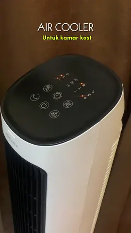 Akhirnya nemuin air cooler yg ramping juga aesthetic 🫶🏻🥰 cocok bangt untuk kamar kostku yg emang tdk begitu luas, mau pake AC tapi watt besar jadi pake ini aja deh 🤏🏻