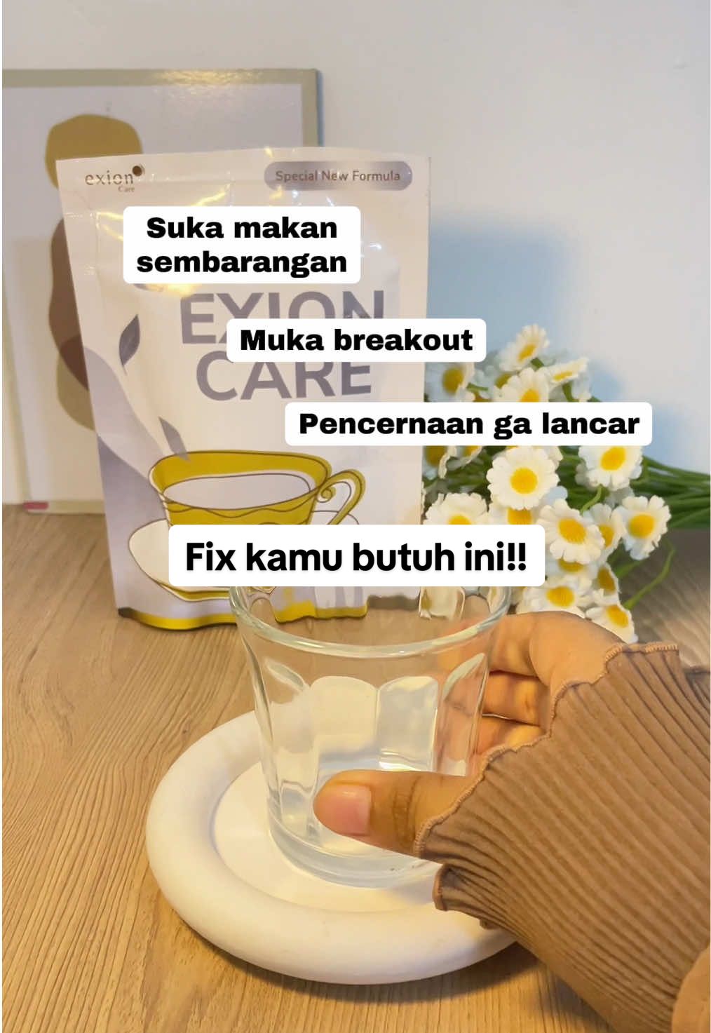Lagi coba ikhtiar minum teh detox dari @exioncare indonesia yuk samaan 🫶🏻 #tehdetoxviral #tehherbal #exioncaretea #detoxtubuh 