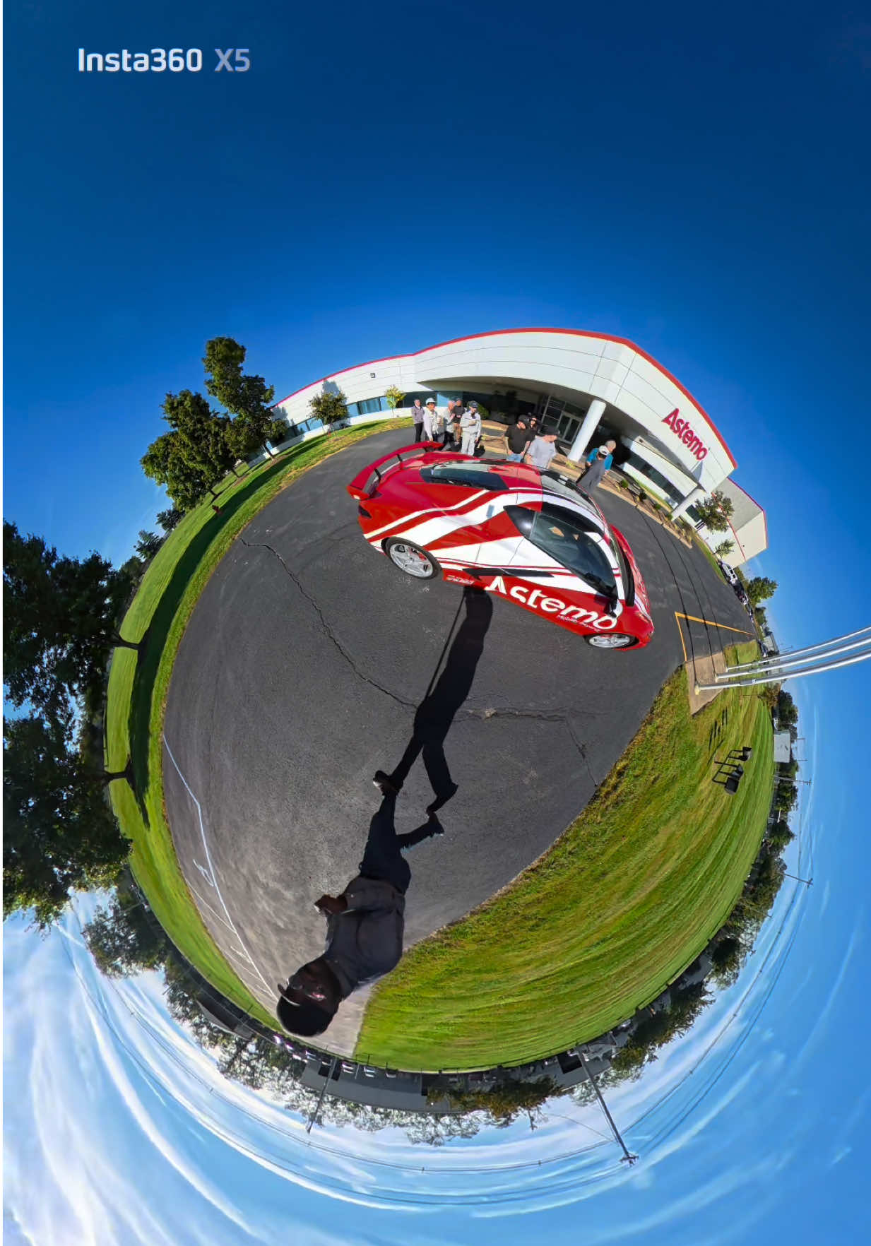 No drone , no problem! Use @insta360 official #insta360 #insta360x5 