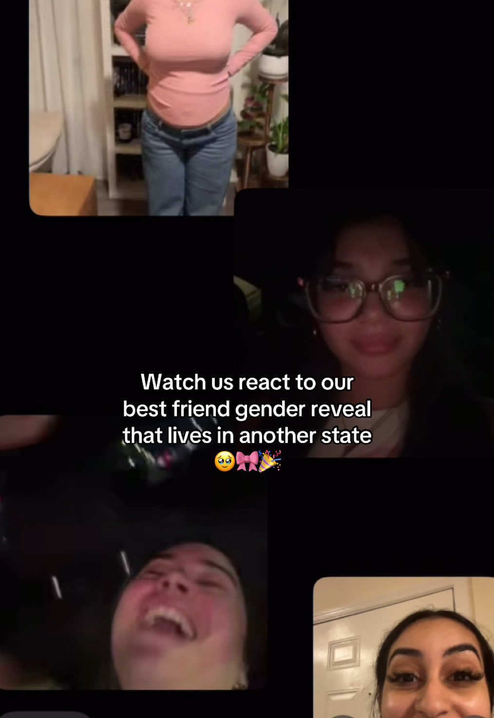 We are so so excited and happy to meet baby girl! Muchas Felicidades te amamos como no te imaginas! Our bby girl is already so loveddd! GOD bless you! #BestFriends #genderreveal #fyp #teamgirl @AnaBaby⚡️@veronica.sachelle @Emy🌻 🥹😍🎀🎉👯‍♀️💋#CapCut 