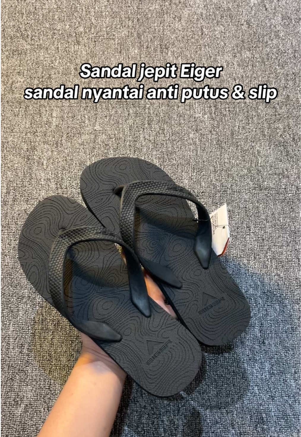 Rekomendasi sandal jepit eiger series waikapu #eiger #eigeradventure #sandal #sandaljepit #sandaleiger 