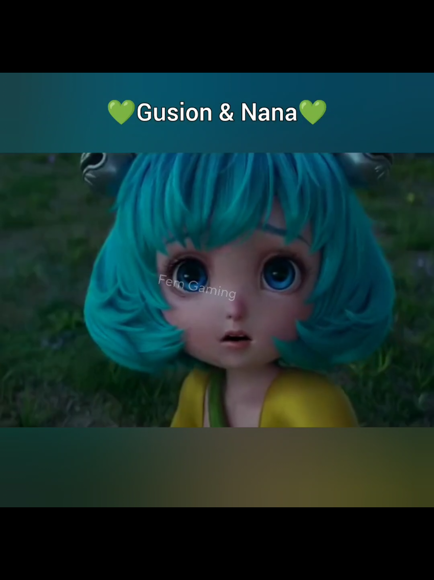 💚 Gusion & Nana💚 #mobilelegends #foryoupage #followme #moreviews #tiktokph 
